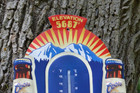 98 Coors Beer Banquet Thermometer Colorado Mountain Tin Bar Sign Elevation 5687