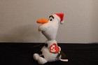 Ty Disney Frozen Olaf Snowman Beanie Baby Plush Stuffed Animal
