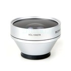 New Sony Vcl-ha07a 0 7x  Wide Conversion Lens For 25mm 30mm 37mm Camcorders