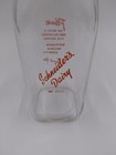 Vintage Schneider s Dairy   One Pint Milk Bottle 7  881-3525