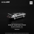 Pop Race 1 64 Shelby Mustang Gt500 - Silver Chrome