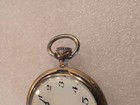 Hunter Case 17 Jewel Incabloc Goldplated Pocket Watch Swiss Movement Running