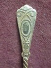 Vintage Soviet Russian 875 Gilded  Silver Demitasse Spoon 4  10 Grams Nm