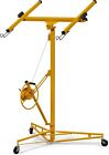 11ft Drywall Lift Panel Hoist Sheetrock Plasterboard Jack Lifter Rolling Tool Us
