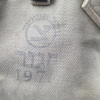 Vintage Israeli Army Canvas Backpack Field Pack Khaki Hebrew Idf Militaria