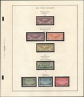 Us  c7  c150 Vf Mint Airmail Collection With Panes And Pairs  1926-2012