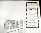 Scott 1977 Czechoslovakia Specialty Stamp Album Supplement  28 Nos