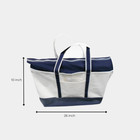 Cotton Canvas Boat Tote Bag