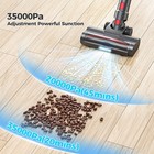 6-in-1 Cordless Vacuum Cleaner 50kpa Stick Vacuum Lightweight Rechargeable 45min