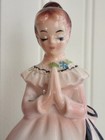 1950s Woman   Dinner Prayer      Napkin Holder  Great Condition 