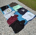 9x Champion Reverse Weave Hoodie   Sweatshirt Vintage Lot - Cotton Graphic