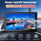 7  Dvr Wireless Bsd Monitor 2x Magnetic Solar Backup Camera For Caravan Truck Rv