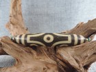Antique 6 Eyes Tibetan Agate Dzi Beads For Necklace Pendant Bracelet Gzi Bead I5