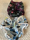 Lot Of 8 Thirsties Duo Wrap Diaper Covers  6 Size One  2 Size Two    40 Inserts