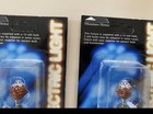 2 Dollhouse Miniature Electric Light Table Lamp