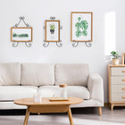 Cuke2beet 3 Pack 16 Inch Wall Mount Plate Display Hanger  Large Wall Easel Holde