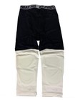 Nike Pro Black And White Compression Tights Leggings Knee Pads Men   s L-tall  new