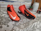 Nike Vapor Pro 3 4 D Mens Football Cleats Black Orange Size 12 5