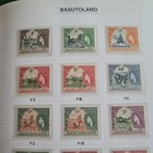 Basutoland 1961 Sg 58-68 Surch With Types   top 4 Are Mnh  Mh