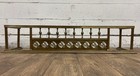 Antique Victorian Traditional Brass Fireplace Fender
