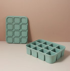 1pc 12-grid Silicone Baby Food Freezer Tray Easy Pop Mold For Puree   Snacks