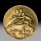 R tait Mckenzie Bronze Medal The Joy Of Effort Male Athlete Runners  - A1154