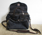 Filson 70258 Navy Blue Rugged Twill Leather Briefcase Laptop Bag