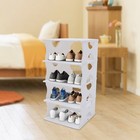 5 Shelf Shoe Rack Organizer Storage Shoe Rack Space Saver For Bedroom New