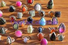 Nice Amethyst   Mix Gemstone 10pc Rings 925 Sterling Silver Plated Wholesale Lot