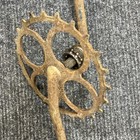 Vintage  Antique 1950   s Schwinn Cloverleaf 24    Crank  With 24 Teeth - Dirty Boy   