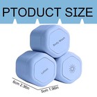 Cadence Travel Containers Magnetic Leakproof - 3 Flex Medium Capsules  1 32oz 