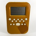 Solitaire Lighted Screen Electronic Handheld Game Radica Yellow White Tested