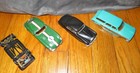 1965 Ideal Motorific Slot Cars - 3 Bodies   1 Chassie W  1 Motor  -b
