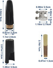 Clarinet Mouthpiece Kit - Ligature  Reed 2 5  Plastic Cap  Cushions