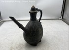 Brown 19th Century Bronze Islamic Jug Aftaba Mughal Empire India Metal Kettle