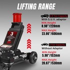 Road Dawg 3 Ton 6000lb Big Wheel Off-road Jack  Lift For Off Road Vehicles torin