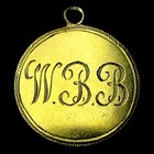 1860-s Three Dollars  3 Princess Rare Stunning Details Love Token Coin  --  074f