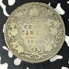 1927 Canada 25 Cents Lot t4865 Silver  Key Date 