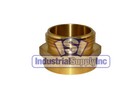 Fire Hydrant Adapter   1-1 2  Female Npt X 1-1 2  Male Nst nh   Brass