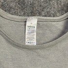 Ivivva Lululemon Girls Gray Racerback Tank Top Mesh Panels Size 10