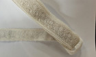 Vintage antique  Beige   Cotton Leavers Lace  4   Yards