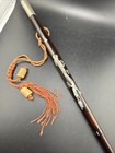 Usmc Swagger Stick  Mother Of Pearl Dragon Inlaid Korea