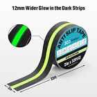 Outdoor Anti Slip Tapes  Rugged Glow Tapes Black With Glow  2   X 33ft Per Roll