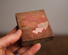 Vintage Christmas Letterpress Printing Block Mens Shirts Wood Typeset Holiday