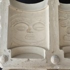 Vintage Duncan Slip Cast Mold Aztec Totem Cups Mugs 207a Ceramic Clay 1967