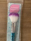 Mermaid Unicorn Powder Makeup Brush Iridescent Purple Pink Blue Cosmetic Brush