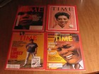  4  Vintage Time Magazines Rice  Mandela 1957 Althea Gibson Vg