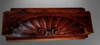 18  Antique French Wood Carved Oak Pediment Architectural Salvage