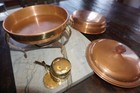 Vintage Copper Chafing Dish Excellent Condition Everything Included