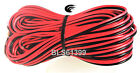 100  Ft Red Black 22 Gauge Speaker Wire Cable Home Car Audio Wiring 12v Dc Power